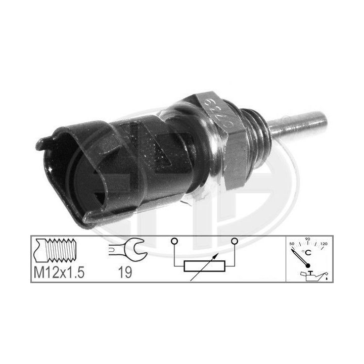 Siuntimo blokas, aušinimo skysčio temperatūra ERA 330137