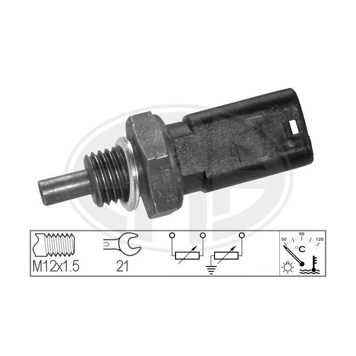 Siuntimo blokas, aušinimo skysčio temperatūra ERA 330138