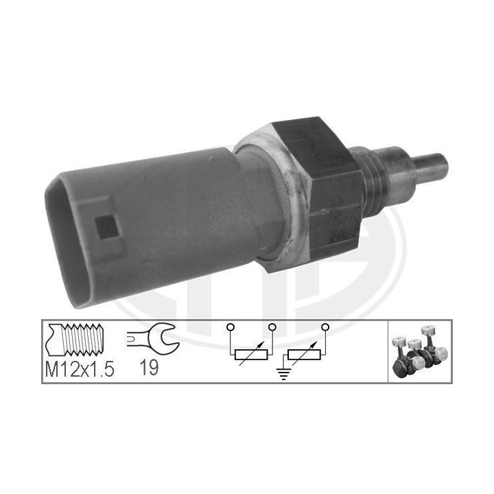 Siuntimo blokas, aušinimo skysčio temperatūra ERA 330143