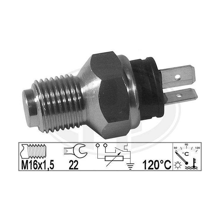 Siuntimo blokas, aušinimo skysčio temperatūra ERA 330145