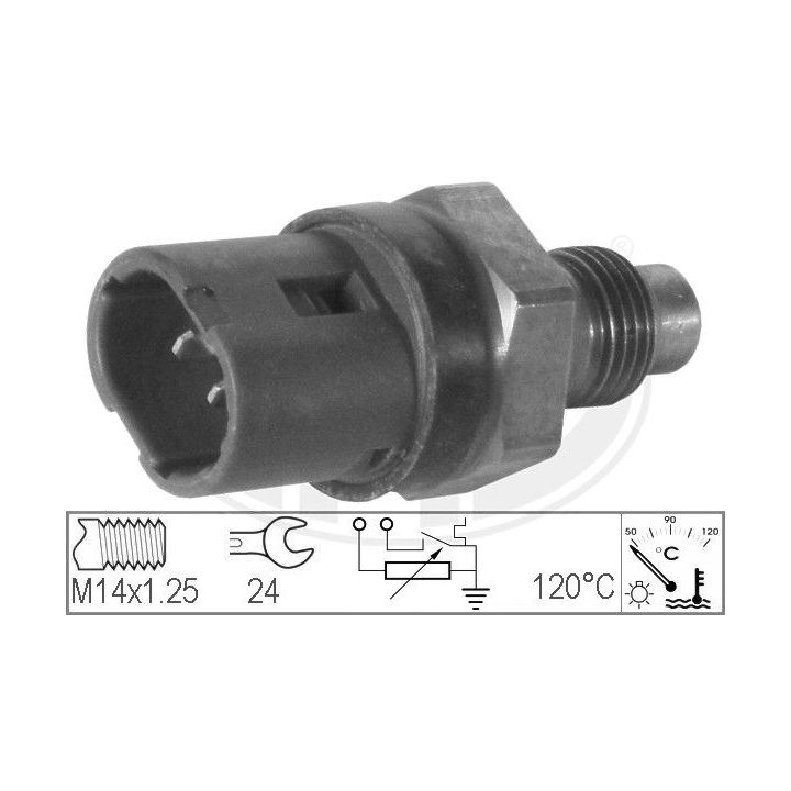 Siuntimo blokas, aušinimo skysčio temperatūra ERA 330146