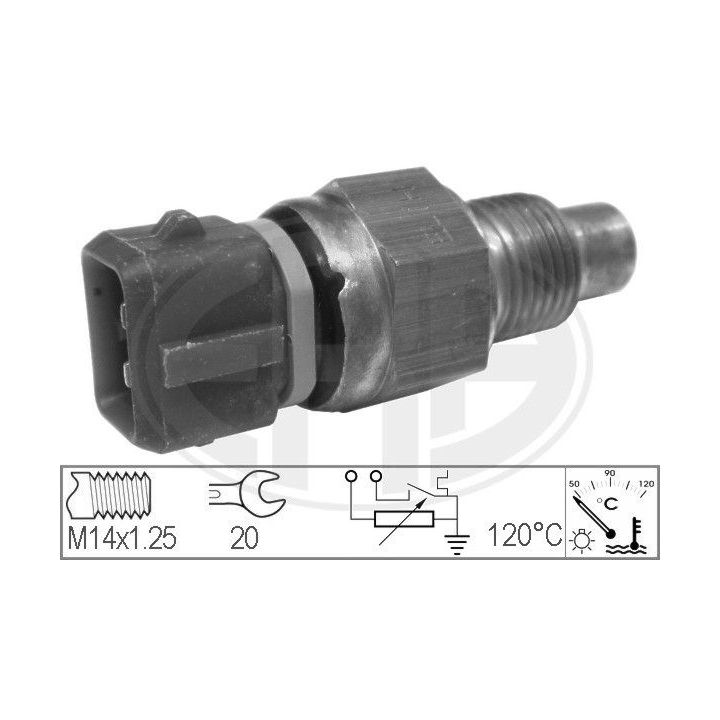 Siuntimo blokas, aušinimo skysčio temperatūra ERA 330147