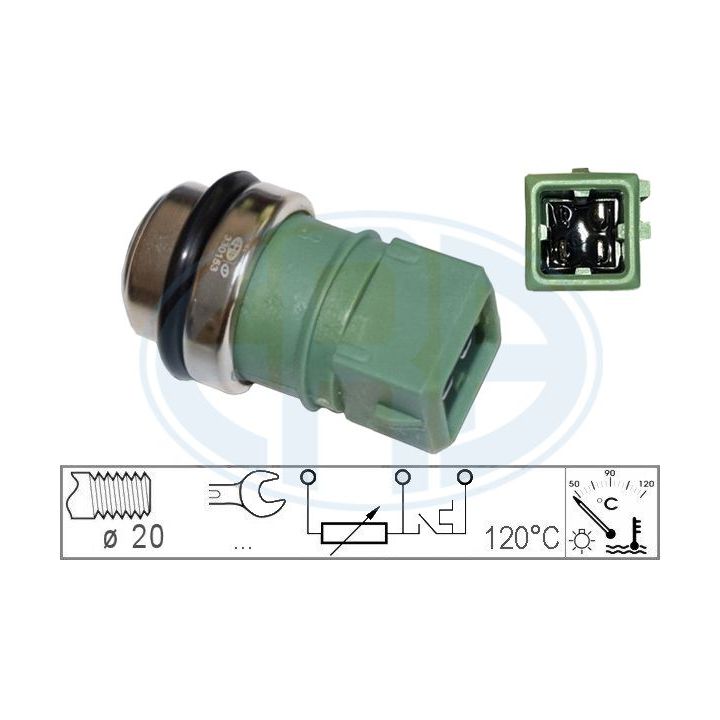 Siuntimo blokas, aušinimo skysčio temperatūra ERA 330153
