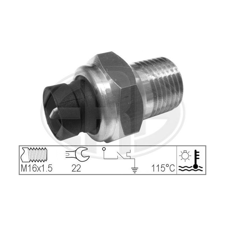 Siuntimo blokas, aušinimo skysčio temperatūra ERA 330156