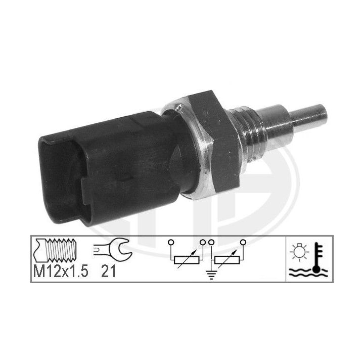 Siuntimo blokas, aušinimo skysčio temperatūra ERA 330495