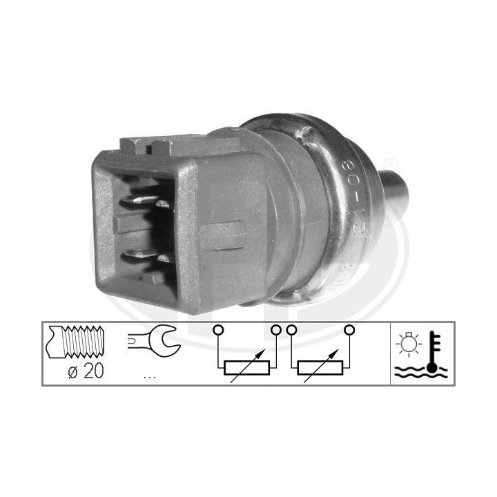 Siuntimo blokas, aušinimo skysčio temperatūra ERA 330497