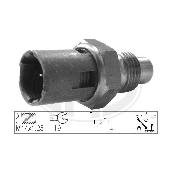 Siuntimo blokas, aušinimo skysčio temperatūra ERA 330536