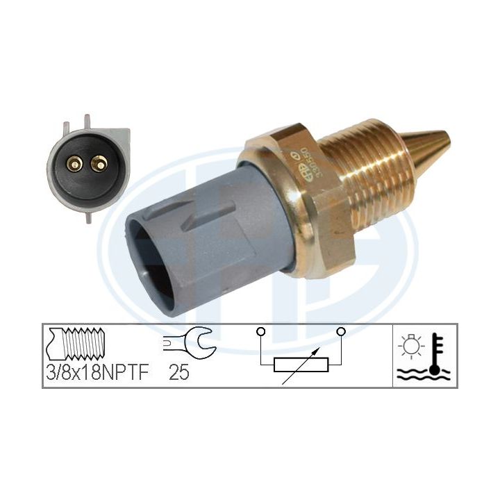 Siuntimo blokas, aušinimo skysčio temperatūra ERA 330550