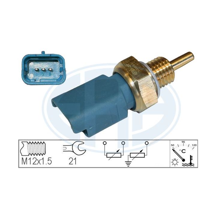 Siuntimo blokas, aušinimo skysčio temperatūra ERA 330551