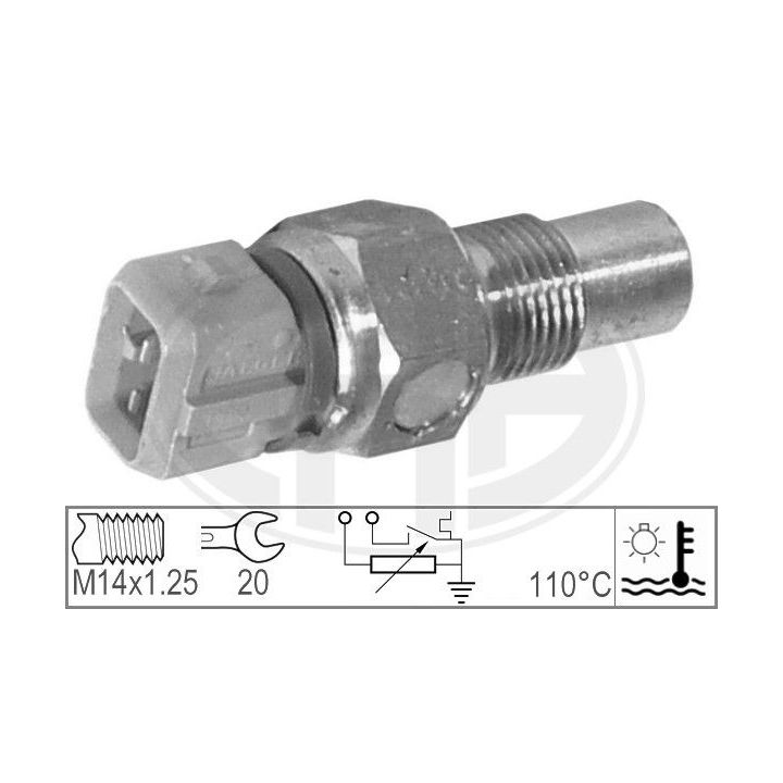 Siuntimo blokas, aušinimo skysčio temperatūra ERA 330554