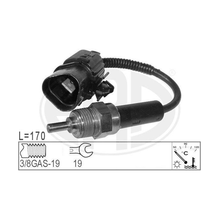 Siuntimo blokas, aušinimo skysčio temperatūra ERA 330574