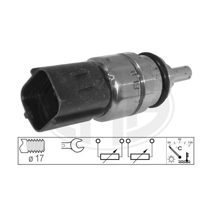 Siuntimo blokas, aušinimo skysčio temperatūra ERA 330582
