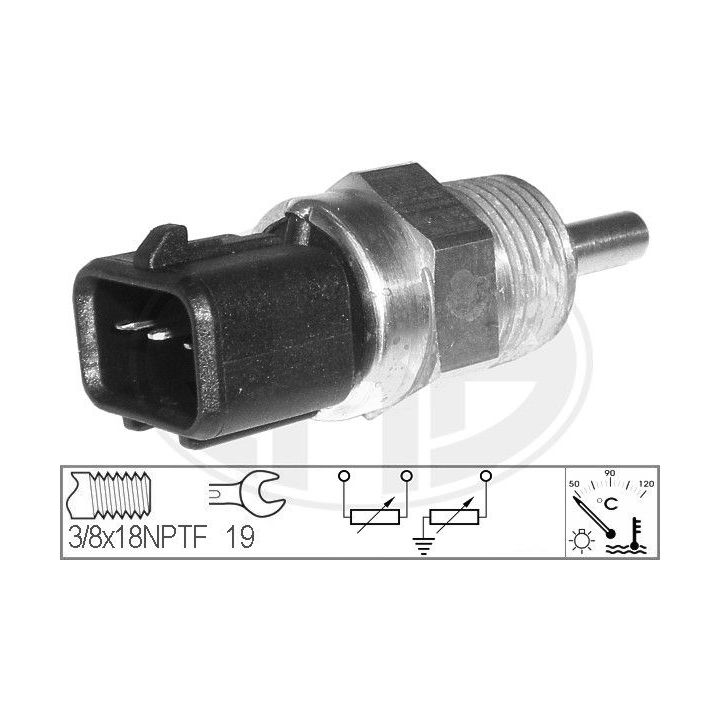 Siuntimo blokas, aušinimo skysčio temperatūra ERA 330632