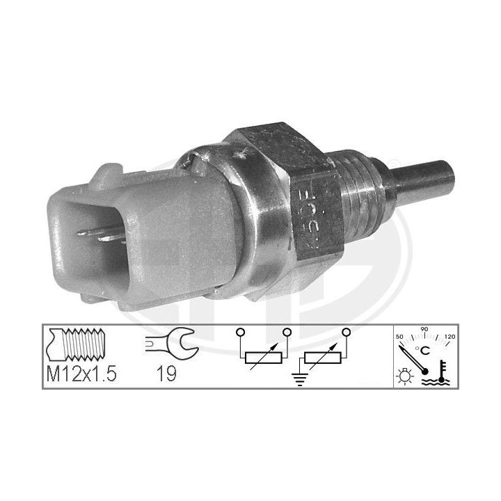 Siuntimo blokas, aušinimo skysčio temperatūra ERA 330635