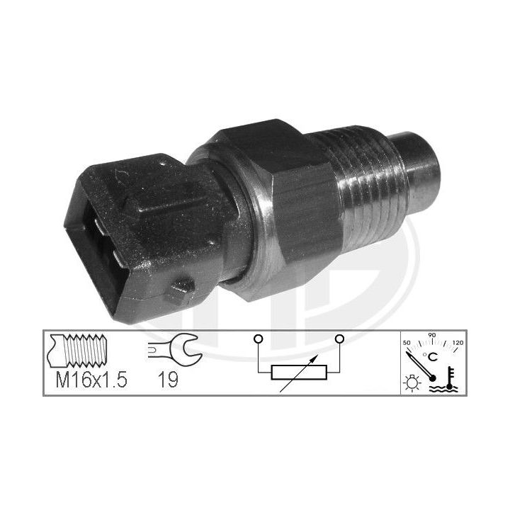 Siuntimo blokas, aušinimo skysčio temperatūra ERA 330641