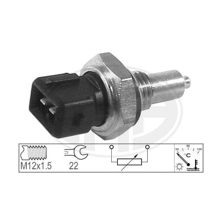 Siuntimo blokas, aušinimo skysčio temperatūra ERA 330643