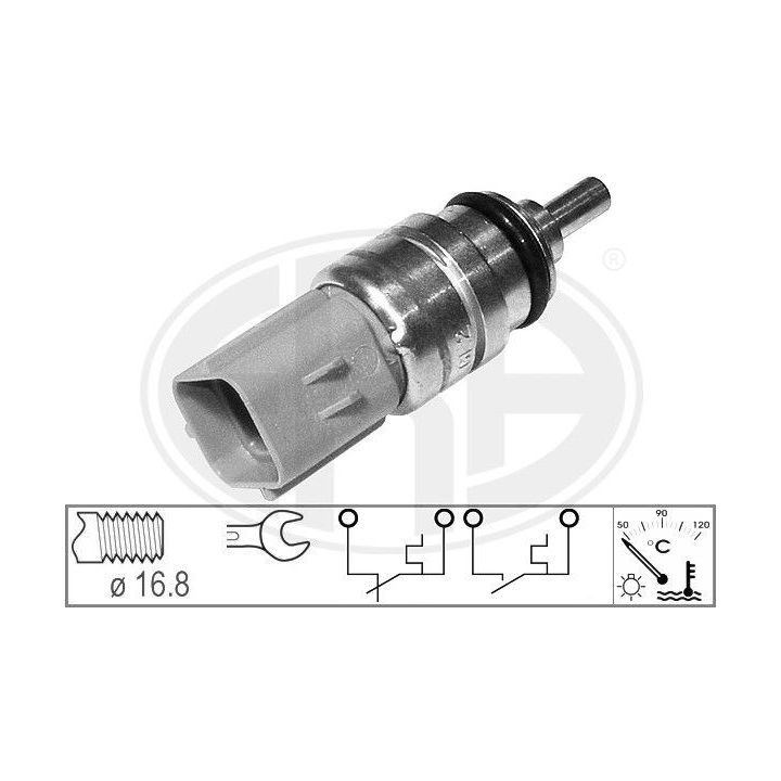 Siuntimo blokas, aušinimo skysčio temperatūra ERA 330664
