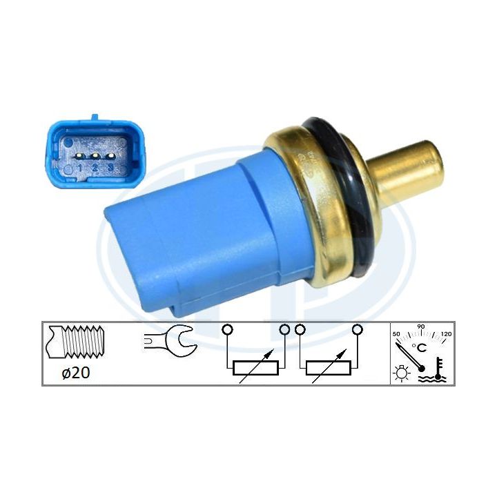 Siuntimo blokas, aušinimo skysčio temperatūra ERA 330742