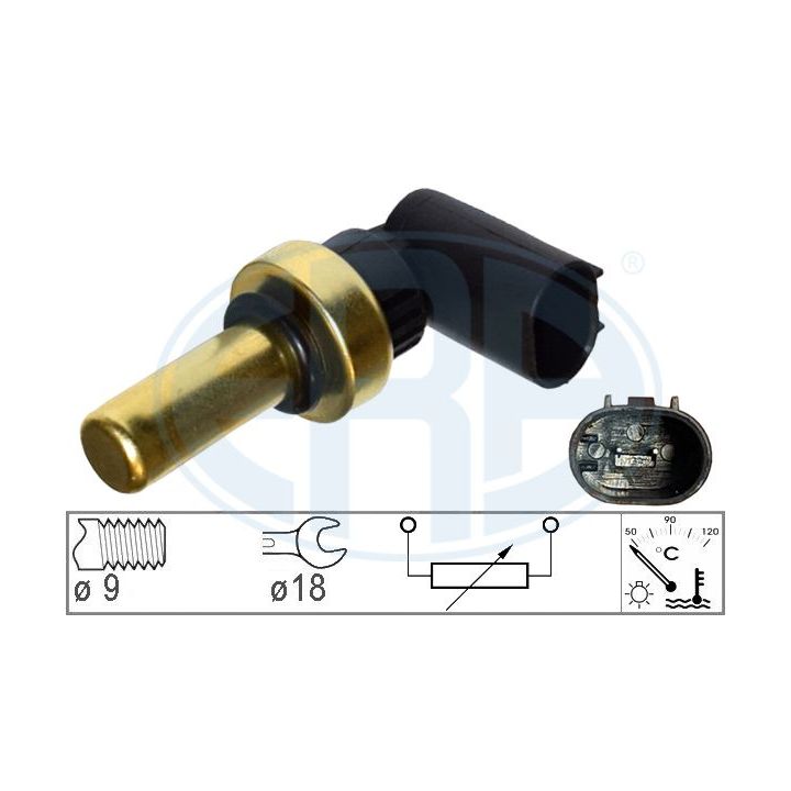 Siuntimo blokas, aušinimo skysčio temperatūra ERA 330757