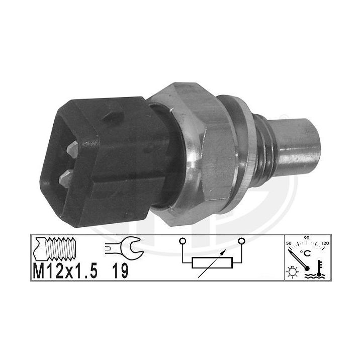 Siuntimo blokas, aušinimo skysčio temperatūra ERA 330819