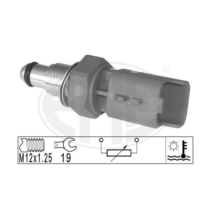 Siuntimo blokas, aušinimo skysčio temperatūra ERA 330820