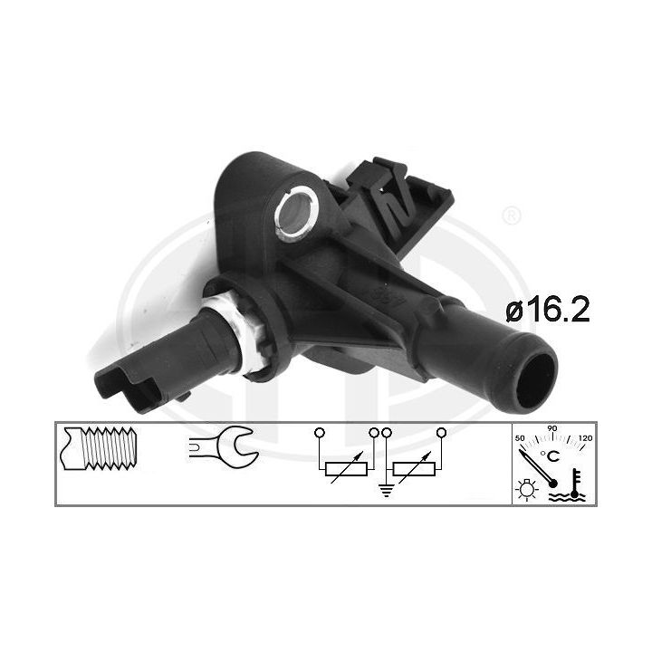 Siuntimo blokas, aušinimo skysčio temperatūra ERA 330929