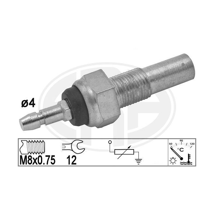 Siuntimo blokas, aušinimo skysčio temperatūra ERA 330973