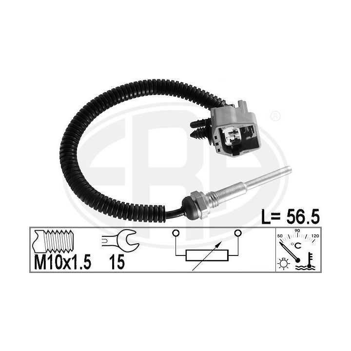 Siuntimo blokas, aušinimo skysčio temperatūra ERA 331010