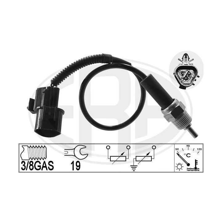 Siuntimo blokas, aušinimo skysčio temperatūra ERA 331028