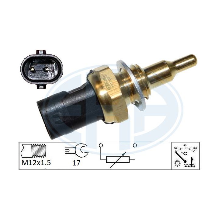Siuntimo blokas, aušinimo skysčio temperatūra ERA 331063