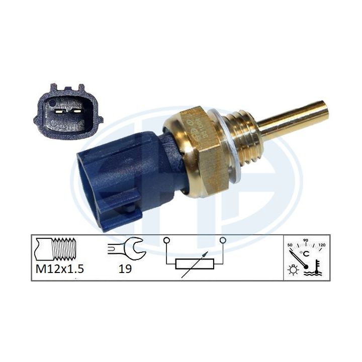 Siuntimo blokas, aušinimo skysčio temperatūra ERA 331064