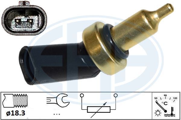 Siuntimo blokas, aušinimo skysčio temperatūra ERA 331067