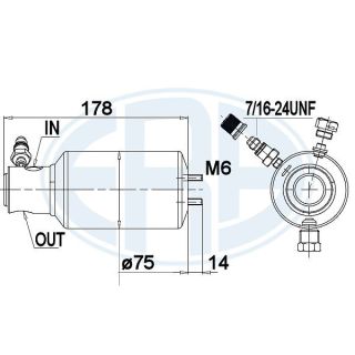 Džiovintuvas, oro kondicionierius ERA 668009