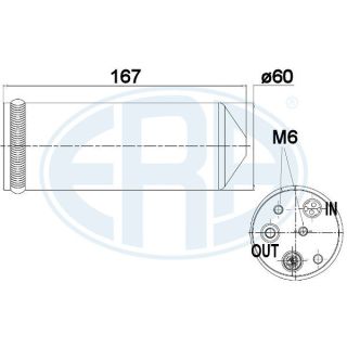 Džiovintuvas, oro kondicionierius ERA 668012