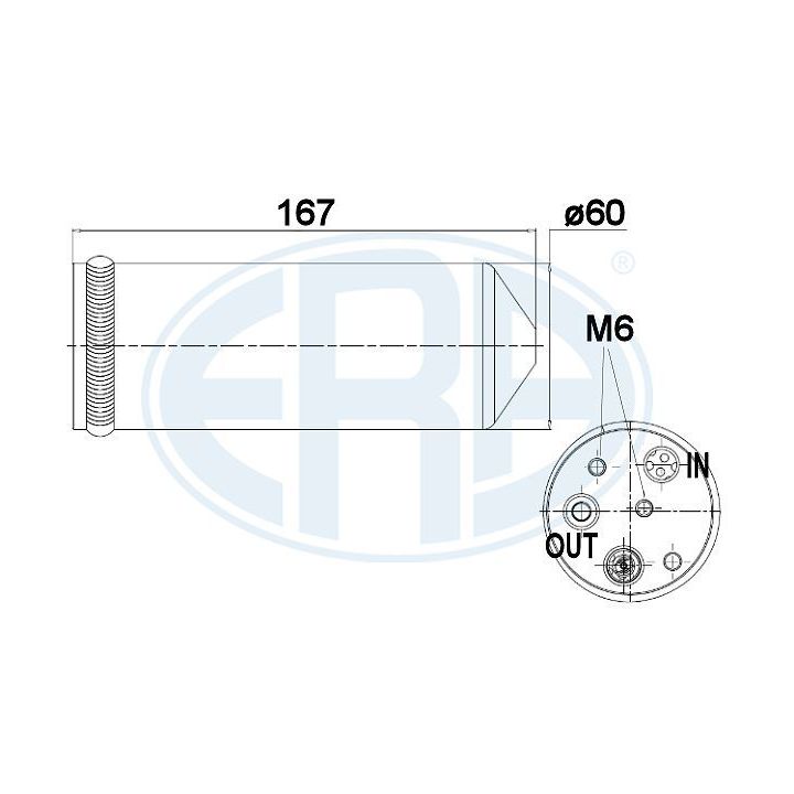 Džiovintuvas, oro kondicionierius ERA 668012