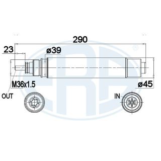 Džiovintuvas, oro kondicionierius ERA 668021