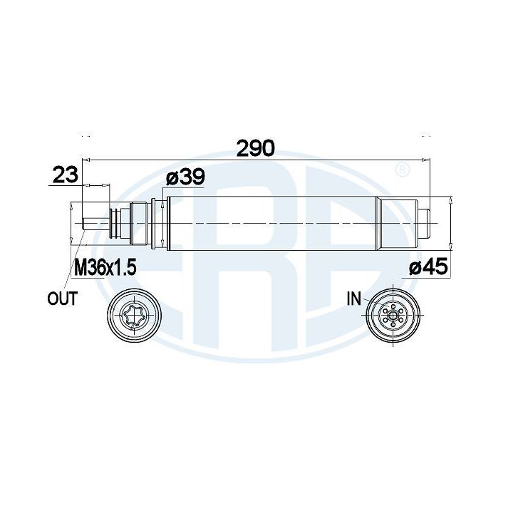 Džiovintuvas, oro kondicionierius ERA 668021