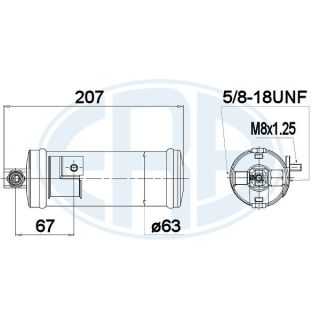 Džiovintuvas, oro kondicionierius ERA 668024