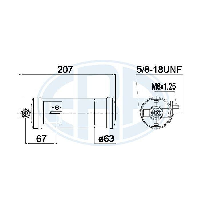 Džiovintuvas, oro kondicionierius ERA 668024