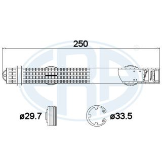 Džiovintuvas, oro kondicionierius ERA 668031