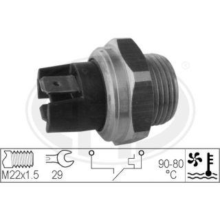 Temperatūros jungiklis, radiatoriaus ventiliatorius ERA 330165
