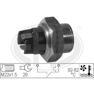 Temperatūros jungiklis, radiatoriaus ventiliatorius ERA 330169