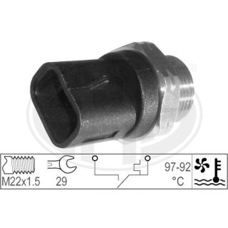 Temperatūros jungiklis, radiatoriaus ventiliatorius ERA 330179