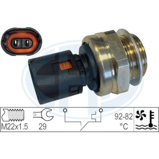 Temperatūros jungiklis, radiatoriaus ventiliatorius ERA 330181