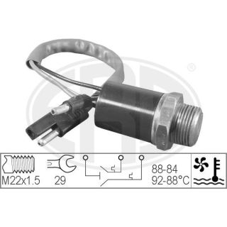 Temperatūros jungiklis, radiatoriaus ventiliatorius ERA 330201