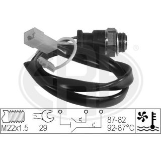 Temperatūros jungiklis, radiatoriaus ventiliatorius ERA 330202