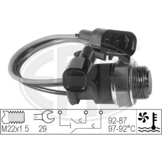 Temperatūros jungiklis, radiatoriaus ventiliatorius ERA 330205