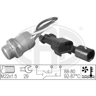 Temperatūros jungiklis, radiatoriaus ventiliatorius ERA 330206
