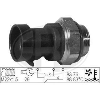 Temperatūros jungiklis, radiatoriaus ventiliatorius ERA 330221