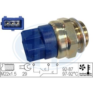 Temperatūros jungiklis, radiatoriaus ventiliatorius ERA 330272